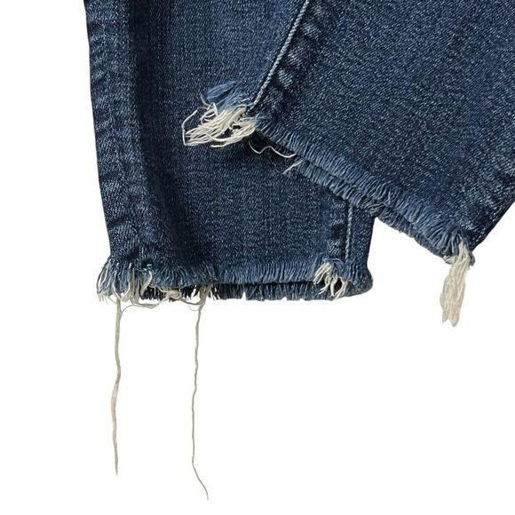 Mother The Looker Ankle Skinny Jeans In Alley Cat Distressed Women’s Size 27 - Picture 8 of 15